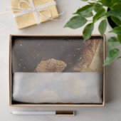 Papier Mousseline Découpage Petit Garçon Riding Pony Portant Casquet (Cadeau)