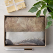 Papier Mousseline Découpage Petite fille et son cheval (Cadeau)