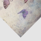 Papier Mousseline Découpage Petite fille Papillons couleur couleur W (Détail)