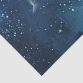 Papier Mousseline Découpage Petite fille terrain Dandelions & Lune (Détail)