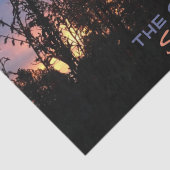 Papier Mousseline Découpage photo horizontale personnalisée (Détail)