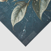 Papier Mousseline Découpage - Plan d'une fleur- (Détail)