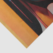 Papier Mousseline Découpage Pleurer une femme Pop Art (Détail)