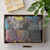 Papier Mousseline Découpage Pop Art Fashion Show Leopard (Cadeau)