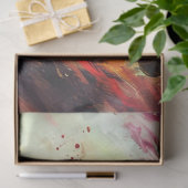 Papier Mousseline Découpage Portrait Abstrait Jockey Horse Rider (Cadeau)