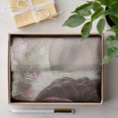 Papier Mousseline Découpage Portrait vintage (Cadeau)