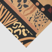 Papier Mousseline Découpage Poster de animal Leopard (Détail)