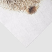 Papier Mousseline Découpage Prière Whimsical Otter Style Japonais (Détail)