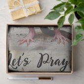 Papier Mousseline Découpage Prions Grunge Mouse (Cadeau)