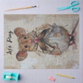 Papier Mousseline Découpage Prions Grunge Mouse (Artisanat)