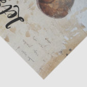 Papier Mousseline Découpage Prions Grunge Mouse (Détail)