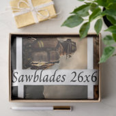 Papier Mousseline Decoupage Proud Firefighters American Flag  (Cadeau)