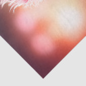 Papier Mousseline Découpage Punk Rocker rose (Détail)