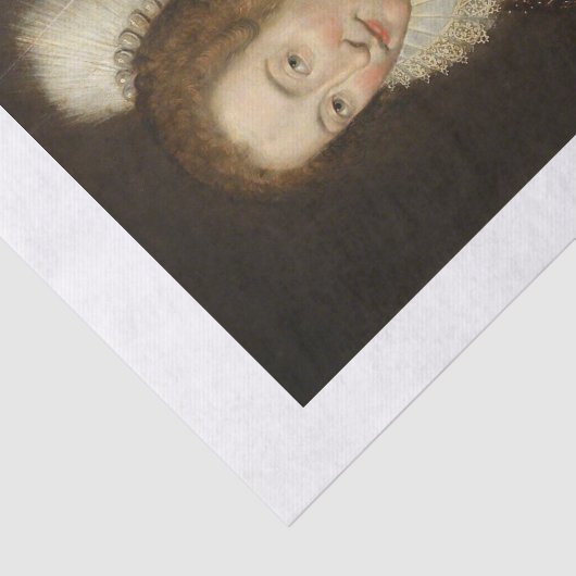 Papier Mousseline Découpage Queen 2 (Détail)