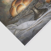 Papier Mousseline Découpage quotidien du pain (Détail)