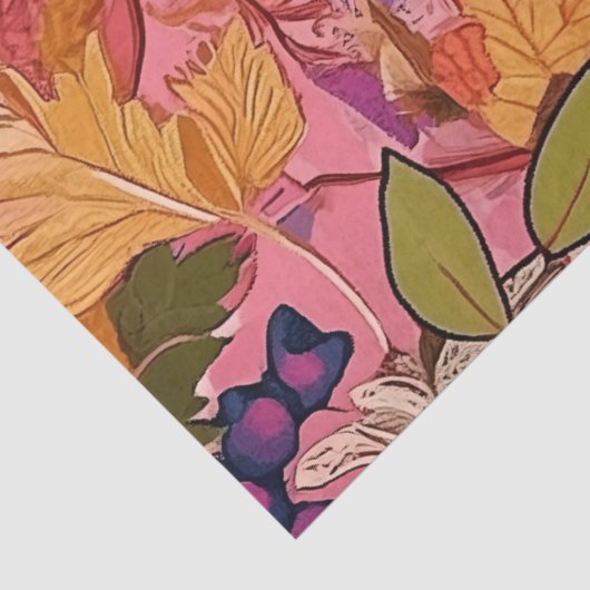 PAPIER MOUSSELINE DÉCOUPAGE RAVEN ENCHANTÉ (Détail)