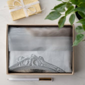 Papier Mousseline Decoupage Reflection Self of Kitten and Lion  (Cadeau)