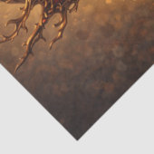 Papier Mousseline Decoupage Regal Crimson Monarch Ruby Portrait (Détail)