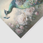 Papier Mousseline Découpage Regal Peacock (Détail)