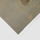 Papier Mousseline Découpage renard peinture à l'huile Abstraite (Détail)