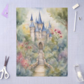 Papier Mousseline Decoupage Retro Fairytale Castle (Artisanat)