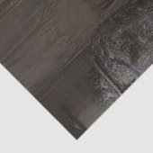 Papier Mousseline Découpage Rococo Style Dame & Poodle Standard (Détail)