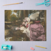 Papier Mousseline Découpage Rococo vintage (Artisanat)