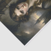 Papier Mousseline Découpage romantique gothique (Détail)