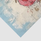 Papier Mousseline Découpage Romantique Saint-Valentin Couple en amou (Détail)