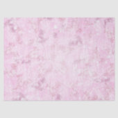 Papier Mousseline Découpage rose hiver (Recto)