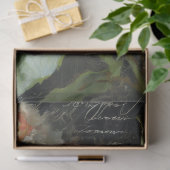 Papier Mousseline Découpage Rose Orange Garden (Cadeau)