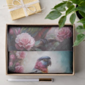 Papier Mousseline Découpage roses et arcs-en-ciel (Cadeau)