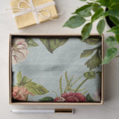 Papier Mousseline Découpage rouge et jaune-bouquet fleuri (Cadeau)