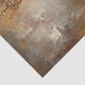 Papier Mousseline Découpage Royal Golden Retriever avec couronne or (Détail)