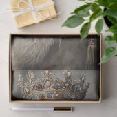 Papier Mousseline Découpage Royal Great Pyrenees nommé Gunner (Cadeau)