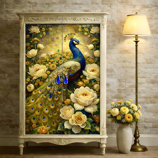 Papier Mousseline Découpage Royal Plumage