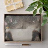 Papier Mousseline Découpage Rustique Donkey Campagne Art (Cadeau)