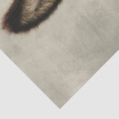 Papier Mousseline Découpage Rustique Donkey Campagne Art (Détail)