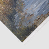 Papier Mousseline Découpage rustique du paysage de ferme et de ruiss (Détail)