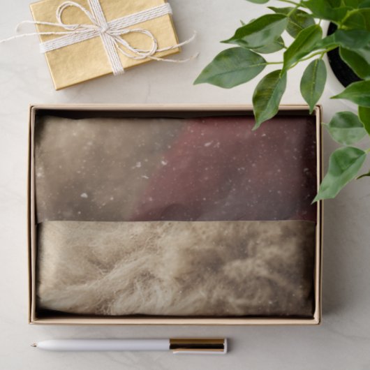 Papier Mousseline Decoupage Santa Claus Christmas Portrait (Cadeau)