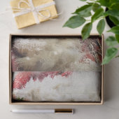 Papier Mousseline Decoupage Santa Claus Holly Red Coat (Cadeau)