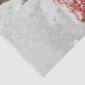 Papier Mousseline Decoupage Santa Reindeer "North Pole Whimsy" (Détail)