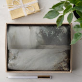 Papier Mousseline Découpage Scène hivernale Enfants en feu (Cadeau)