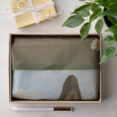 Papier Mousseline Découpage Scène rustique de ferme d'ânes (Cadeau)