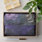 Papier Mousseline Découpage Scrapbooking Gothique Purple teintes Des (Cadeau)