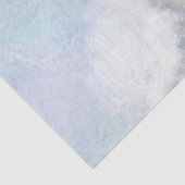 Papier Mousseline Découpage Seashell Beach Sand Pastel Blue Wave (Détail)