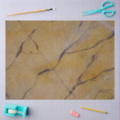 Papier Mousseline Découpage Sienna Marbre Faux Finition (Artisanat)