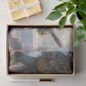 Papier Mousseline Decoupage Skeleton Cowboy Fur Feather Funk Band (Cadeau)