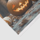 Papier Mousseline Découpage Skeleton Maman et Enfants Paysage (Détail)