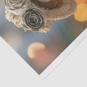 Papier Mousseline Découpage Skeleton marié Couple (Détail)